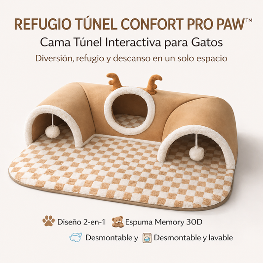 REFUGIO TÚNEL CONFORT PRO PAW™