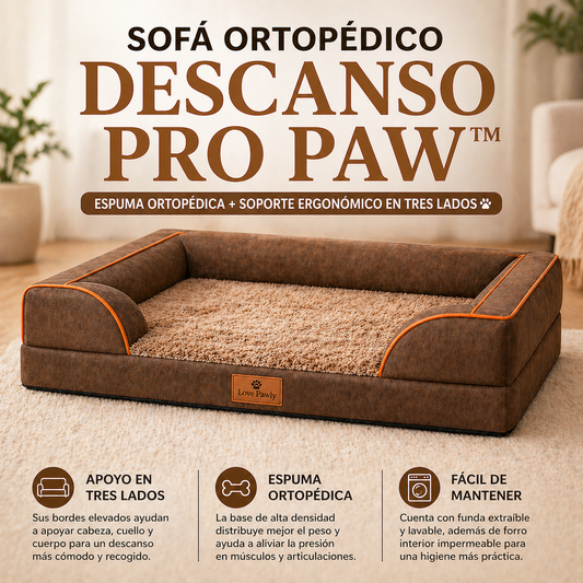 SOFÁ ORTOPÉDICO DESCANSO PRO PAW™