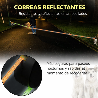 CORREA RETRÁCTIL DOBLE 360°