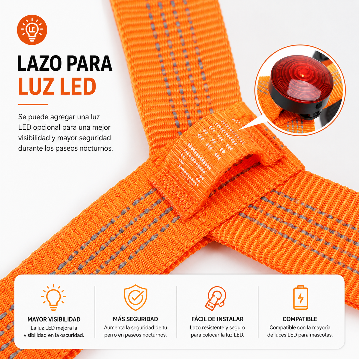 ARNÉS ANTITIRONES CONTROL TOTAL PAW™