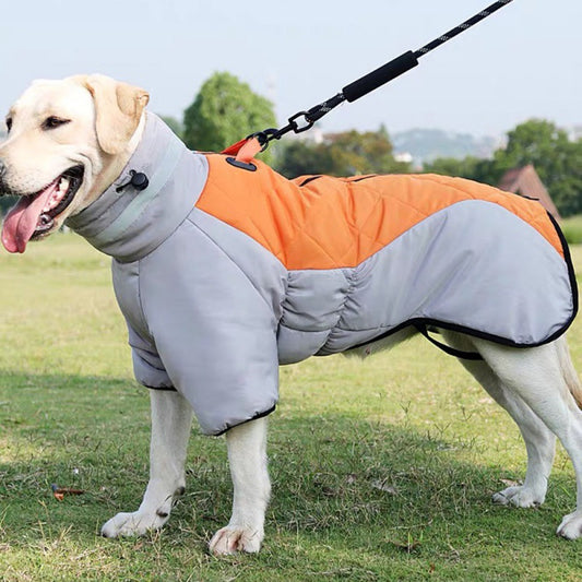 ABRIGO TÉRMICO IMPERMEABLE PARA PERROS GRANDES